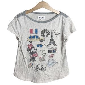 Gap French Minnie Mouse Tee